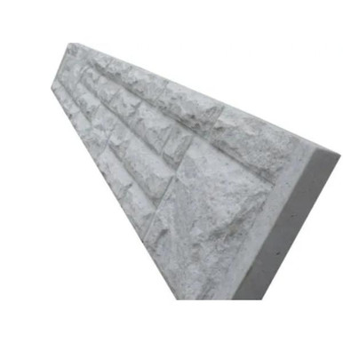 Concrete Gravel Board, Rock Faced, 1830mm x 305mm x 45mm product image