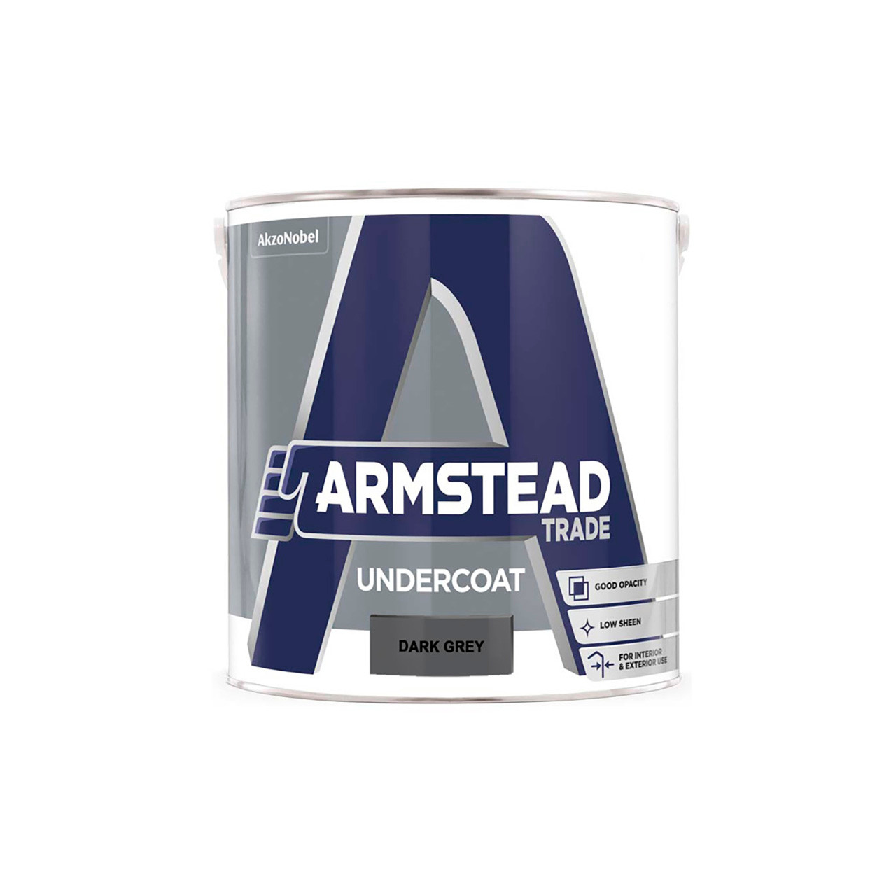 Photograph of Armstead Trade Undercoat Dark Grey 1L