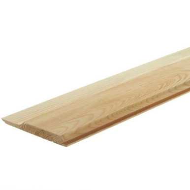 Softwood T&G Shiplap Weatherboard, 19mm x 125mm, Green product image