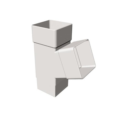 Freeflow Square Branch, 112 Degree, White product image