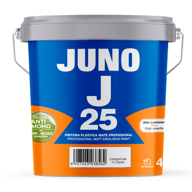 Juno J25 Trade Emulsion, White Matt, 4l product image