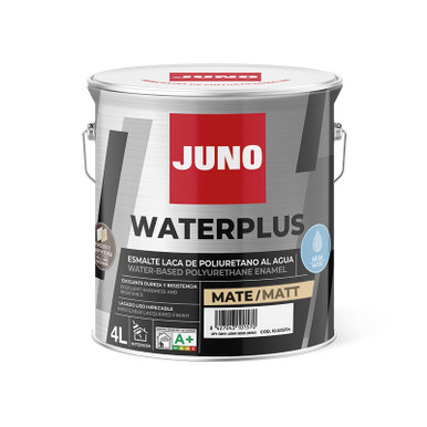 Juno Waterplus Polyurethane Enamel, 4l, White Matt product image