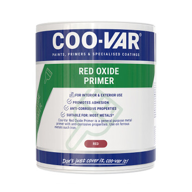 Coo-Var Red Oxide Metal Primer, Red Matt, 2.5l product image