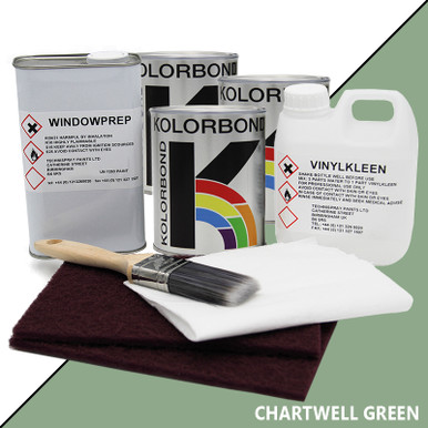 Kolorbond uPVC Painting Kits, Chartwell Green Satin, 15m? Pack product image