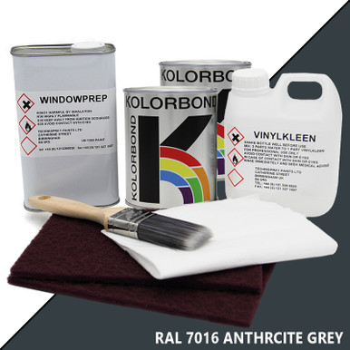 Kolorbond uPVC Painting Kits, RAL 7016 Anthracite Grey, Satin, 10m? Pack product image