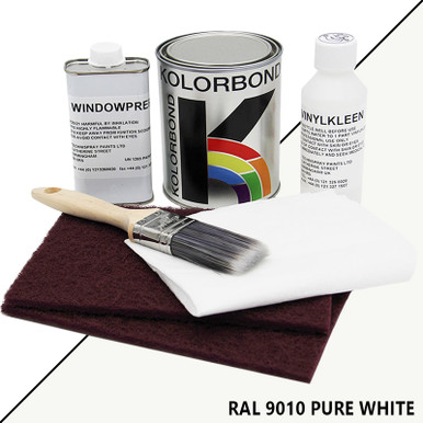 Kolorbond uPVC Painting Kits, RAL 9010 Pure White Satin, 5m? Pack product image