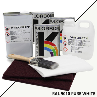 Kolorbond uPVC Painting Kits, RAL 9010 Pure White Satin, 15m? Pack product image