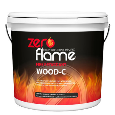 Zeroflame Wood C Intumescent Coating, Clear Matt, 10kg product image