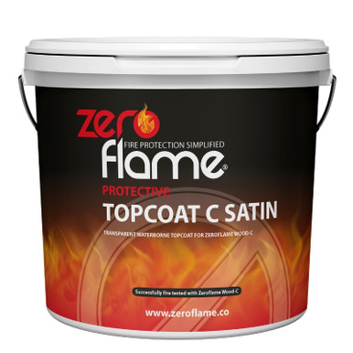 Zeroflame Topcoat C, Clear, Satin, 5l product image