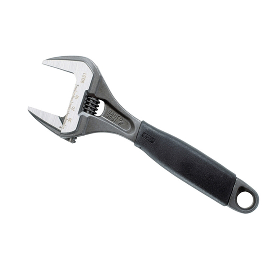 Photograph of Bahco 9031 Adjustable Wrench 218mm Extra Wide Jaw 38mm