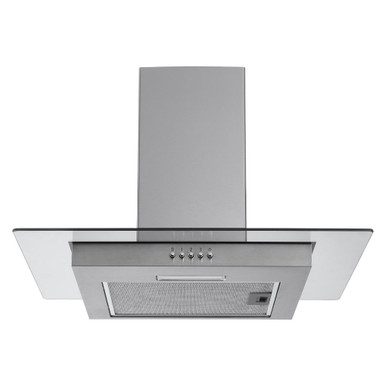 Matrix MXFG60SS Flat Glass Chimney Cooker Hood, 60cm, Stainless Steel product image