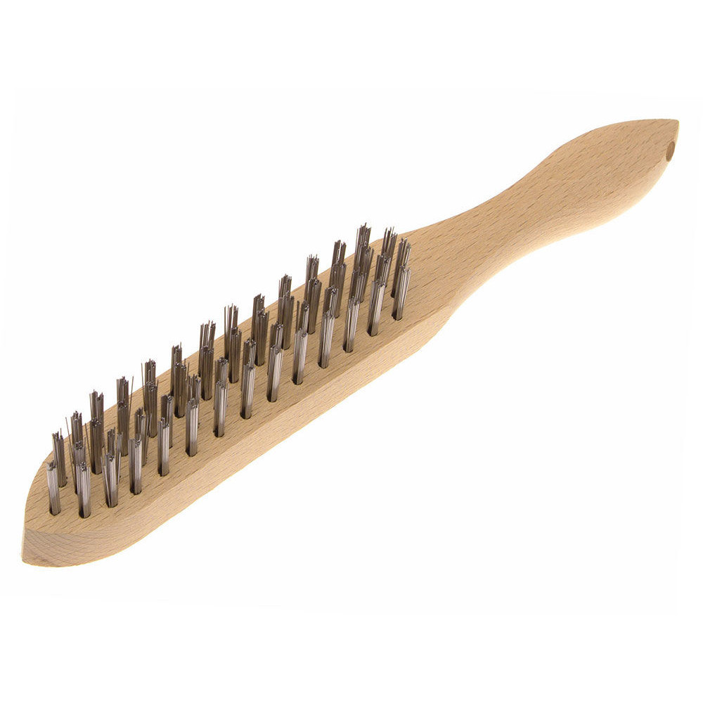 Photograph of Faithfull Lightweight Scratch Brush - 4 Row