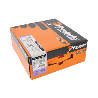 Paslode 141227 75mm x 3.1mm RG Galvanised Plus (Pack of 2200 & 2 Fuel Cells) product image