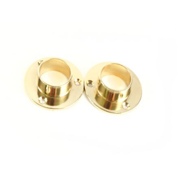 Photograph of 1" Chrome Tube End Sockets (2 Per Card)