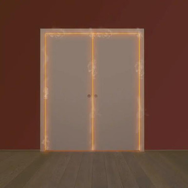 Eclisse Classic Double FD30 Pocket Door System, 2 x 762mm x 1981mm Doors, 120mm product image