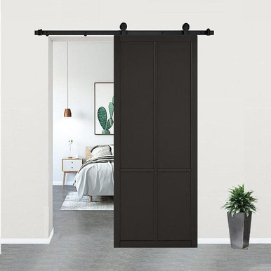 Eclisse Baralo Barn Sliding Door Track, Black product image