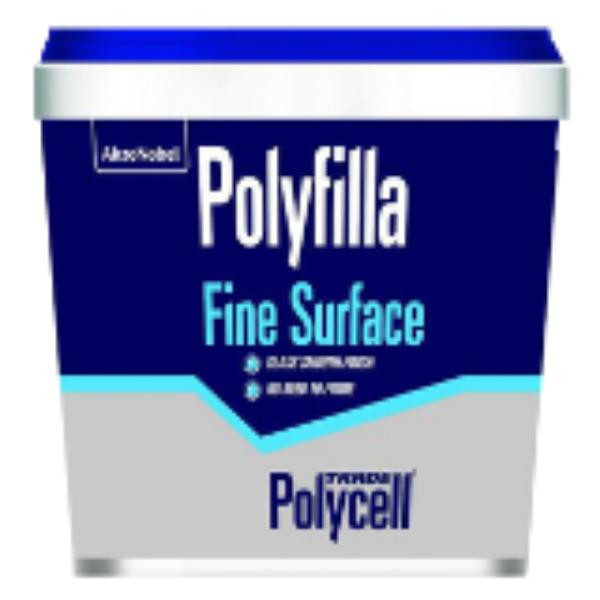 Photograph of Polycell Polyfilla Fine Surface Filler 1.75kg