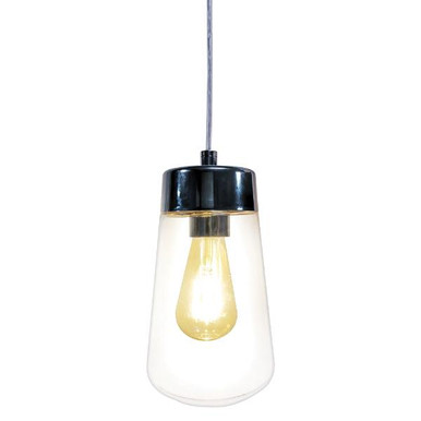 Summit LED Bathroom Pendant Lighting, Black, 761 product image
