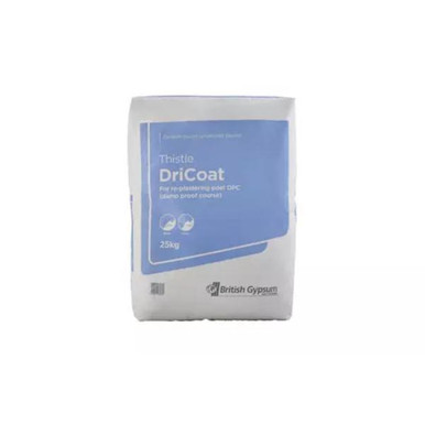 Thistle Dri-Coat Plaster (Cement Based Renovating) 25kg