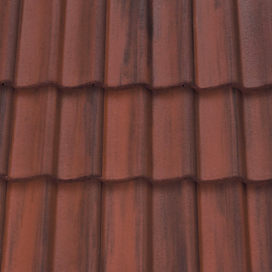 Photograph of Sandtoft Double Pantile Concrete Roof Tile Rustic