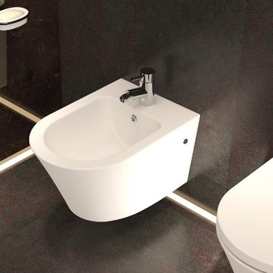 Distinct Baltic Wall Hung Bidet, 1 Tap Hole product image