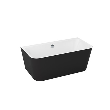 Distinct Ontario Freestanding Bath, 1500mm x 750mm, Matt Black product image