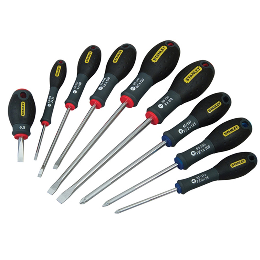 Photograph of Stanley FatMax Screwdriver Set Parallel/Flared/Pozi (9 Piece Set)