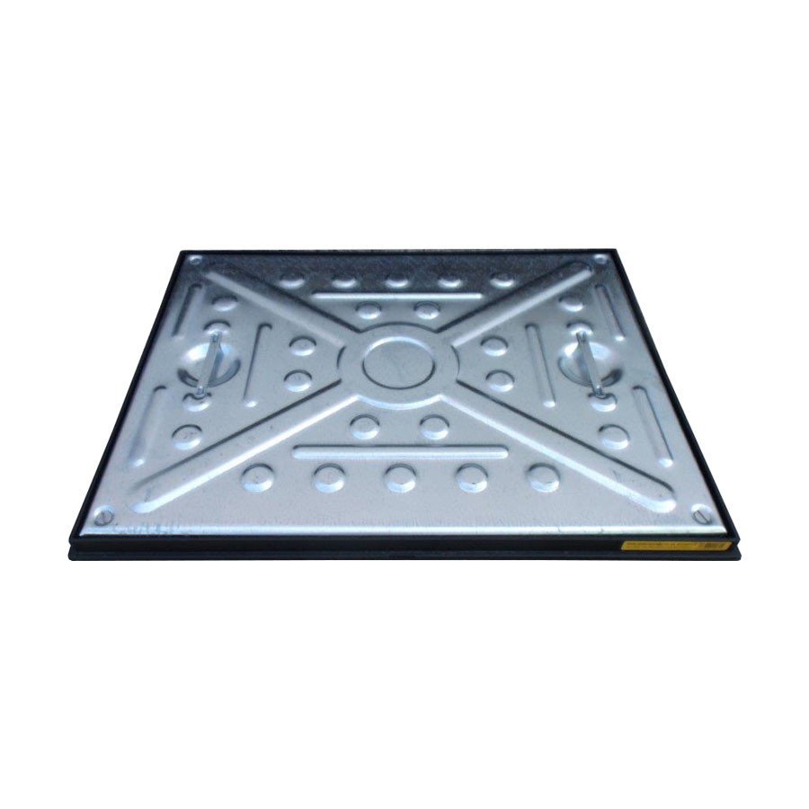 Photograph of 5 Tonne Single Seal Manhole Cover & Frame 600mm x 450mm x 25mm Depth