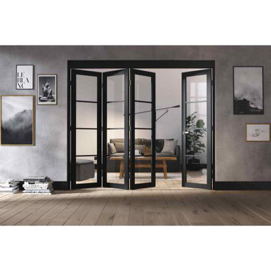 Nuvu Roomfold Internal Oak Frame Set, 3+1 product image