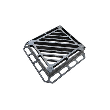 Gully Grate & Frame, 440mm x 400mm x 100mm, Double Tri product image