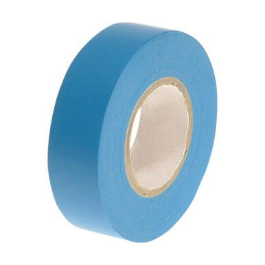 Faithfull PVC Electrical Tape Blue 19mm x 20m