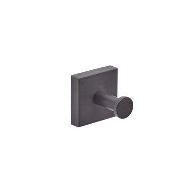 Square Robe Hook, Black product image
