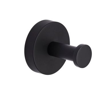 Black Round Robe Hook product image