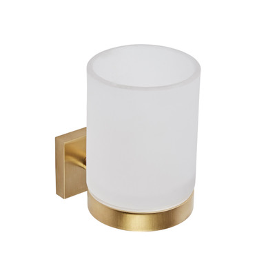 Roper Rhodes Restore Toothbrush Holder, Brushed Brass product image