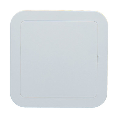 Timloc AP200 Hinged Plastic Access Panel 200mm x 200mm White