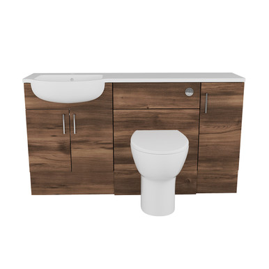 FF Slab 1500 Run Calabrian Walnut LH Basin STD product image