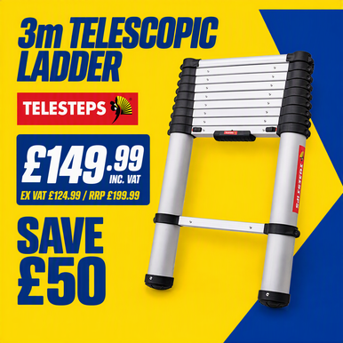 T/Steps Eco-Line Extending Ladder, 3.0m product image
