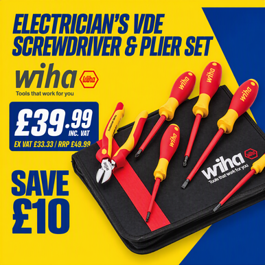 Wiha VDE Screwdriver and Side Cutter Set product image