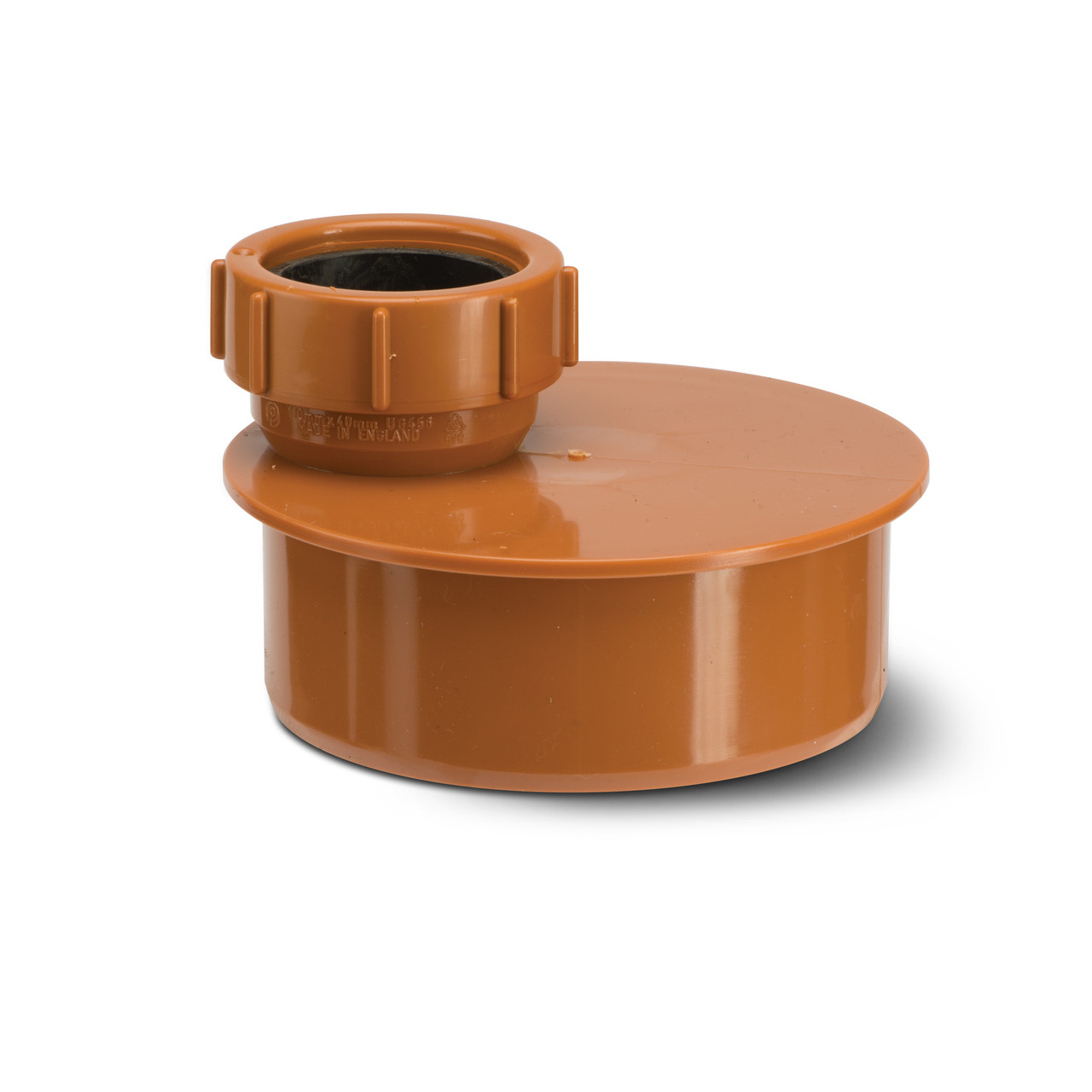 Photograph of Polypipe U/G Drain 110mm Waste Adaptor To 40mm