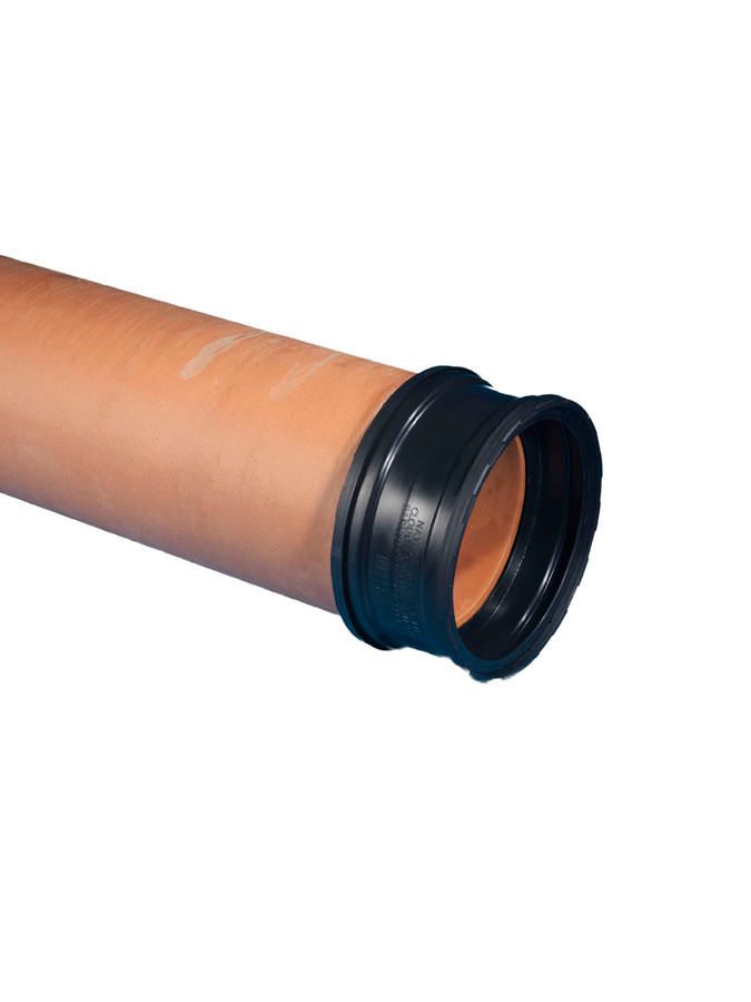 Photograph of Naylor Densleeve Pipe with Coupling 1.75m 225mm