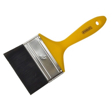 Stanley Hobby Paint Brush 100mm Polypropylene Handle, Black Bristle, 0.092kg