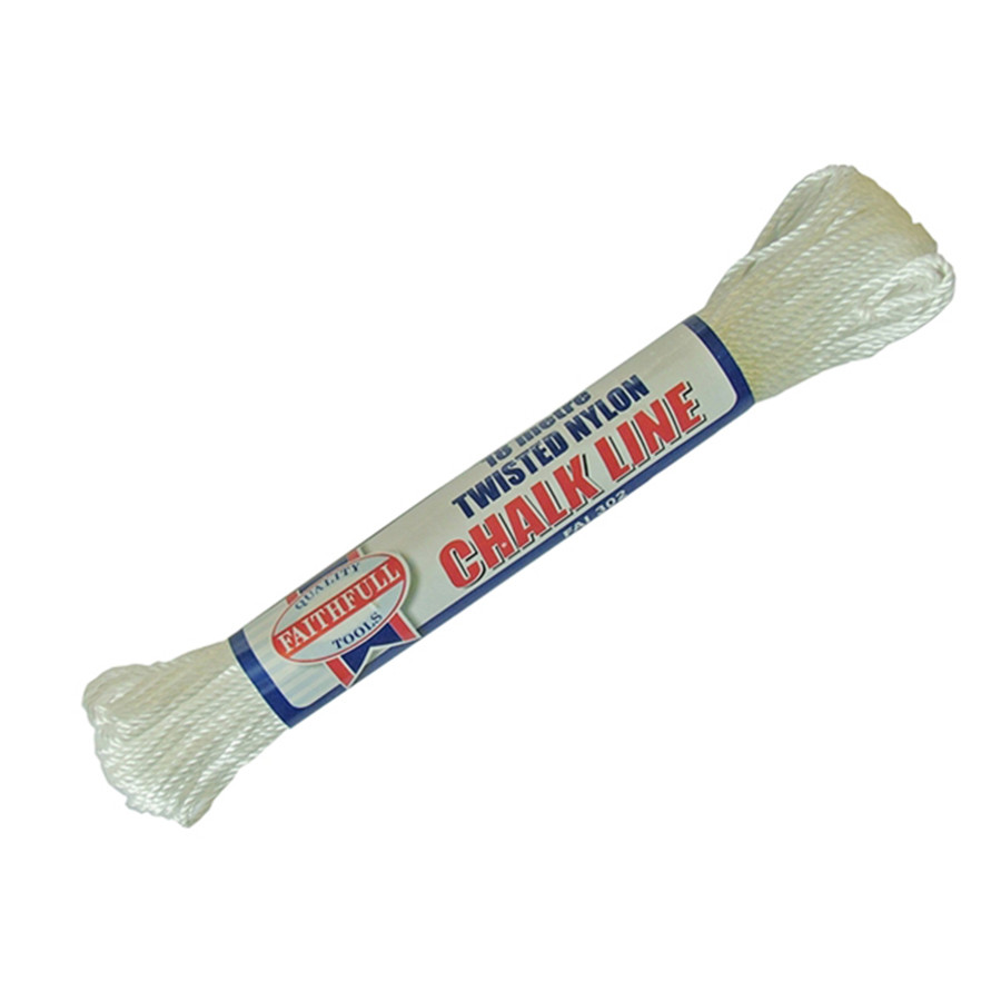 Photograph of Faithfull 302 Twisted Nylon Chalk Line 18m (Box of 12)