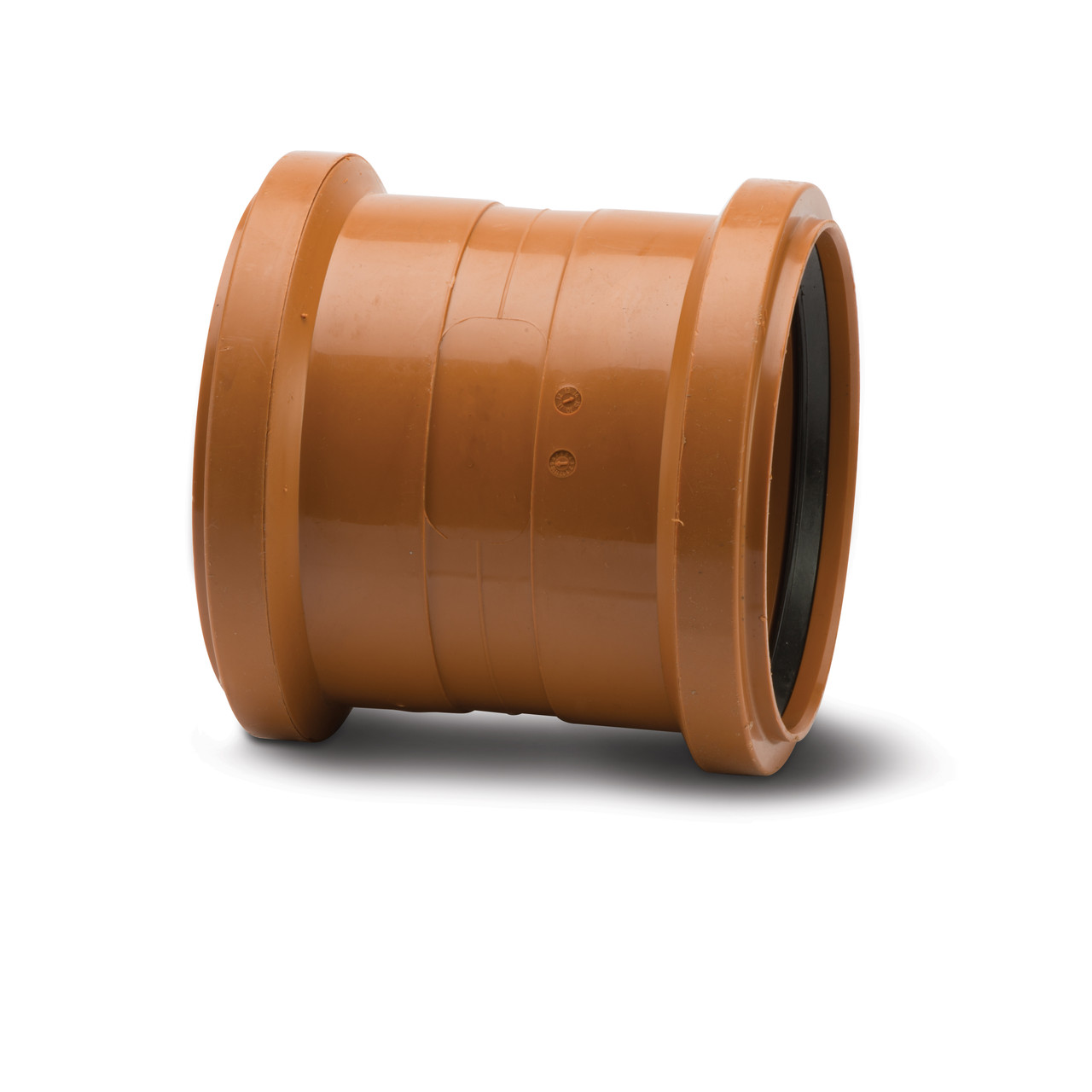 Photograph of Polypipe U/G Drain 110mm Double Socket Coupler