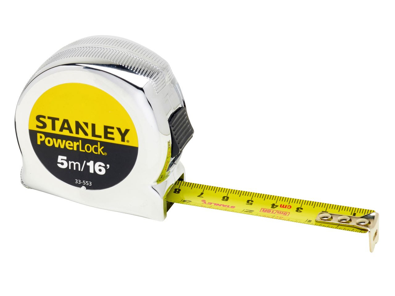 Photograph of Stanley Micro Powerlock Tape Measure 5m x 19mm