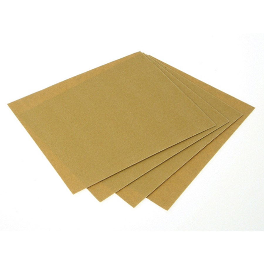 Photograph of Faithfull Glass Cabinet Paper, 80 Grit, M2 Grade, 280mm x 230mm, 25 Sheets