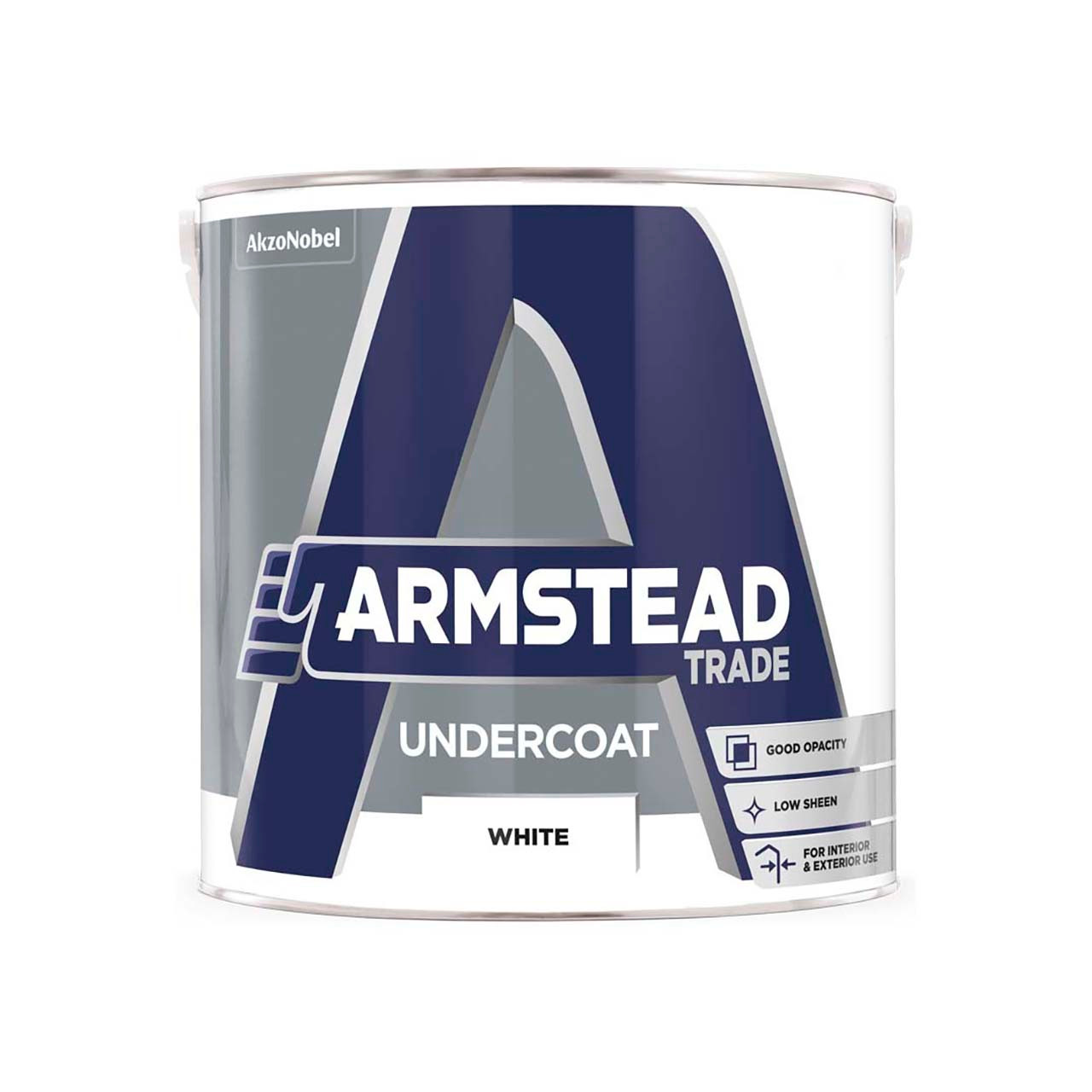 Photograph of Armstead Trade Undercoat White 2.5L