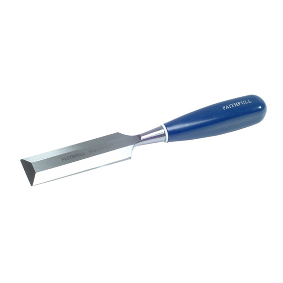 Photograph of Faithfull Blue Bevel Edge Chisel 25mm (1")