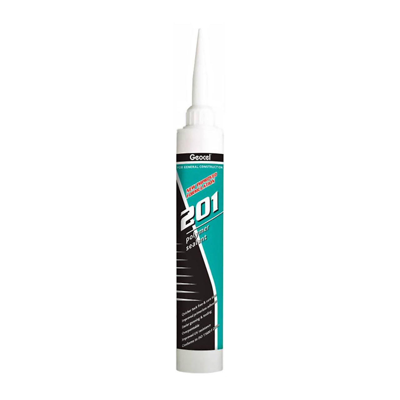 Photograph of Geocel 201 One Part Polymer Sealant 380ml Cartridge Grey