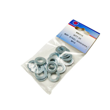 M6 Steel Washers BZP (Pack of 30)