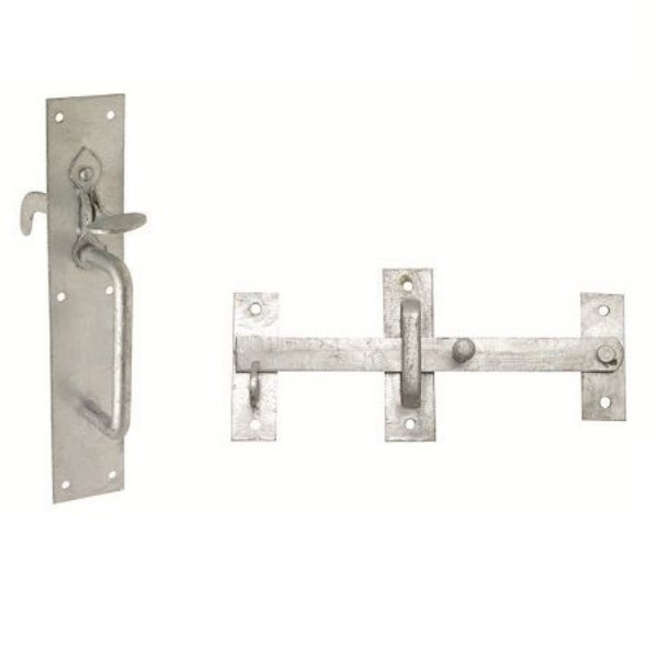 Photograph of Sterling Gate Latches, Extruded Black, 10 Year Warranty, 190mm x 45mm